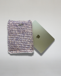 ÉTUI À ORDINATEUR - ROSE PASTEL & LAVANDE